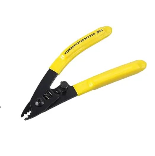 PELADORA DE FIBRA ÓPTICA MILLER COLOR AMARILLO  MODELO CFS3 LINK PLUS