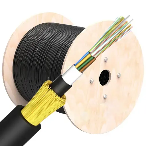 [PLNK66] FIBRA ADSS CANALIZADA 12 HILOS HDPE SPAN 120m GYXTW-12B1.8 (4Km- 1 ROLLO) LINK PLUS